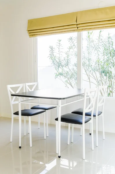 Stůl Jídelní židle — Stock fotografie