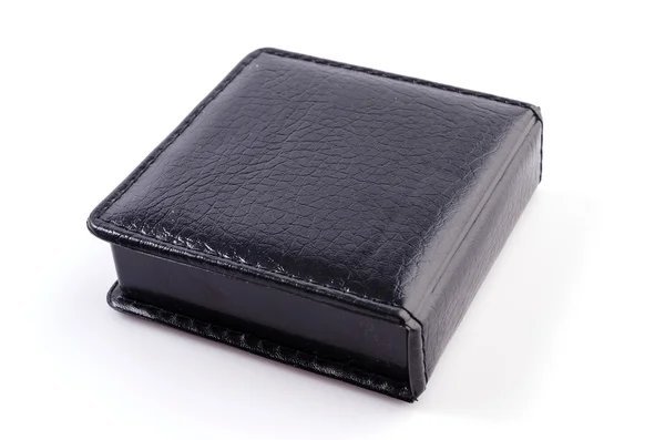 Leather note box — Stock Photo, Image