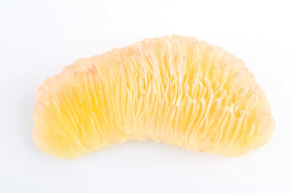 Грейпфрут ізольований на білому тлі — стокове фото