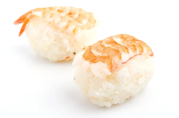 Camarones sushi —  Fotos de Stock