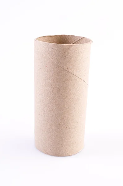 Leere Toilettenpapierrolle — Stockfoto
