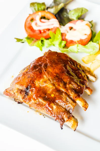 Grilled Ribs meat steak — Stock Photo, Image