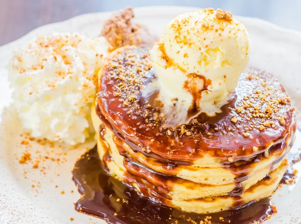 Icecream pancake — Stock Photo, Image