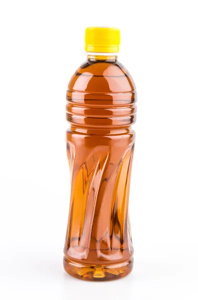 Te flaska isolerade vit bakgrund — Stockfoto