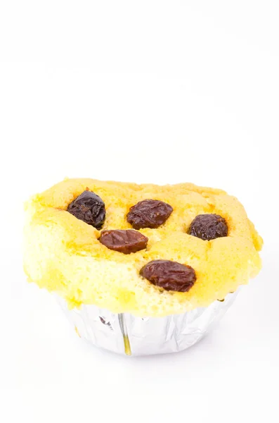 Cupcake rozijnen — Stockfoto