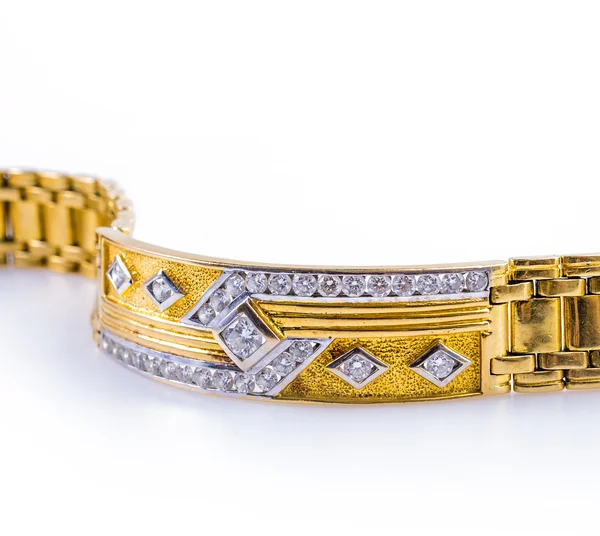 Gold bracelet — Stock Photo, Image