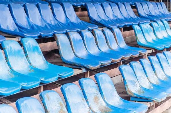 Assentos vazios no estádio — Fotografia de Stock