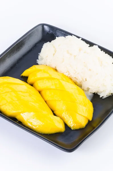 Mango and sticky rice — Stock Photo, Image