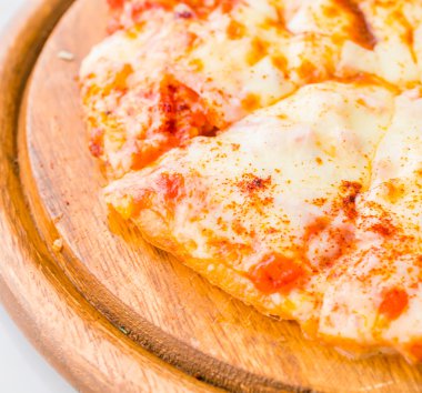 Jambonlu pizza.
