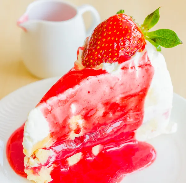 Gâteau fraise — Photo