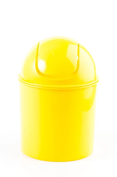 Lixo amarelo — Fotografia de Stock