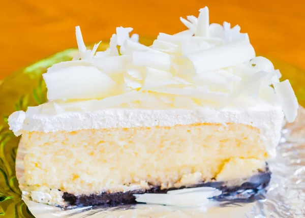 White cheese cake — Stock Photo, Image