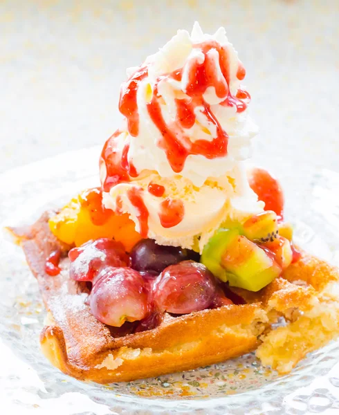 Waffle — Stock Photo, Image