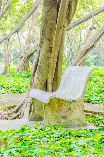 Bänk i parken — Stockfoto