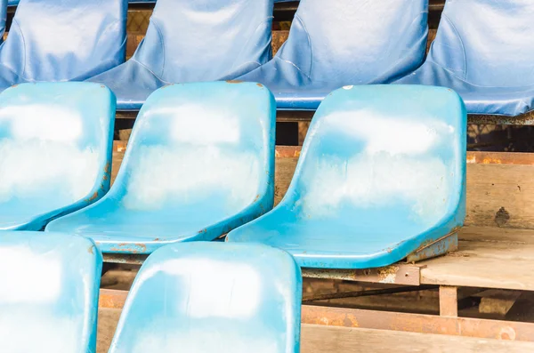 Empty stadium seats — Stock Photo, Image