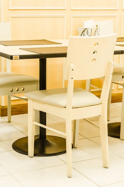 Tisch Stuhl — Stockfoto