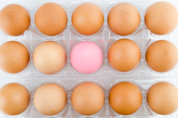 Eggs packed — Stock Photo, Image