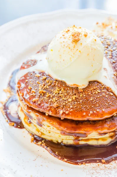 Eis-Pfannkuchen — Stockfoto