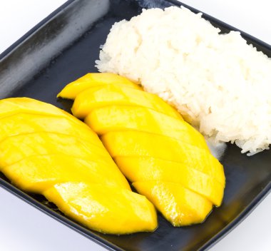 Mango ve yapışkan pirinç