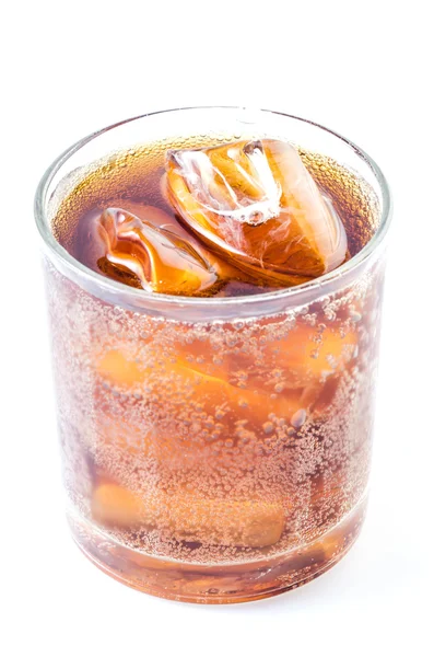 Cola in vetro — Foto Stock