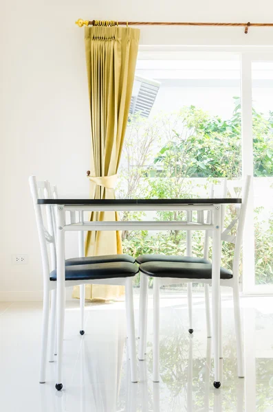 Tafel stoelen — Stockfoto