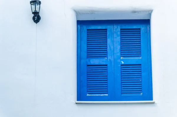 Griechenland-Fenster — Stockfoto