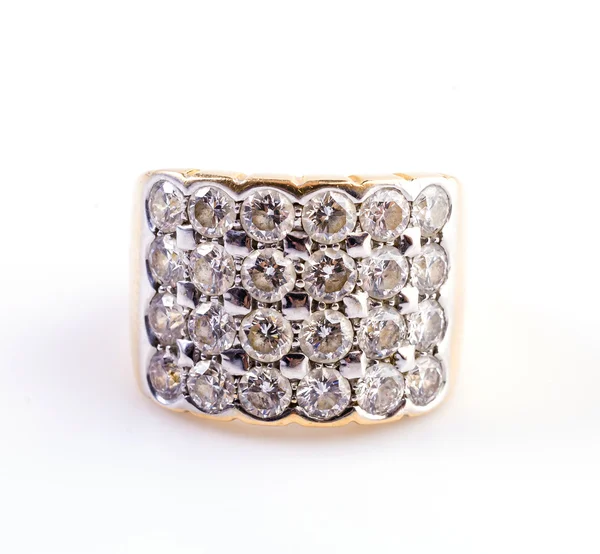 Ring van de diamant — Stockfoto