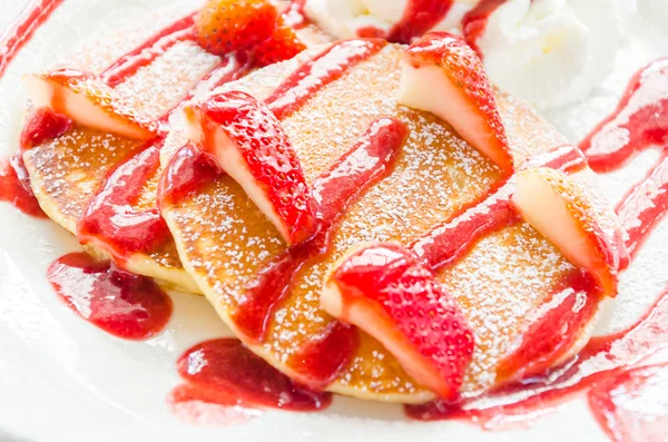 Crêpes fraise — Photo