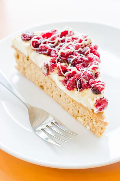 Cranberry cake — Stock Photo, Image