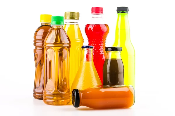 Soft drink bottles — Stock Photo, Image