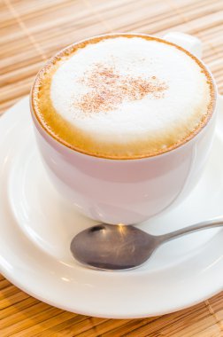 sıcak cappuccino