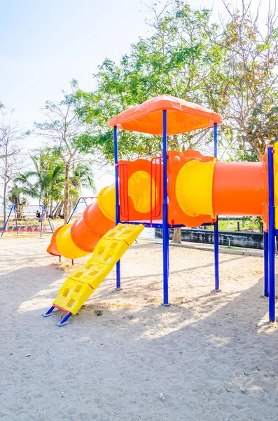 Playground on the beach — Stock Photo, Image