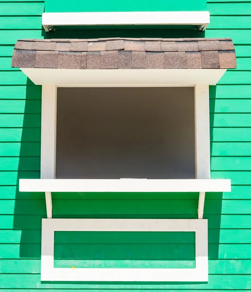 Empty window storefront shop — Stock Photo, Image