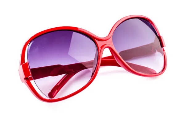 Röda solglasögon — Stockfoto