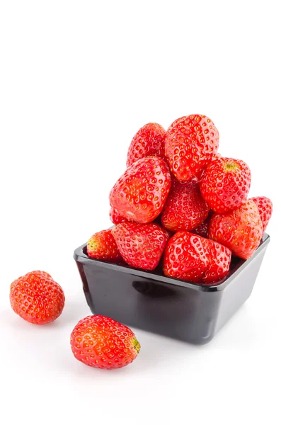 Strawberry bowl — Stock Photo, Image