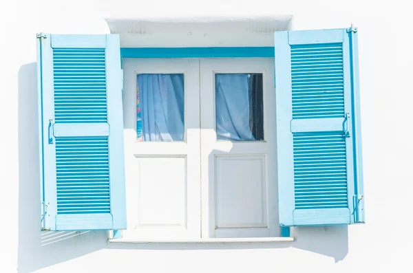 Griechenland-Fenster — Stockfoto