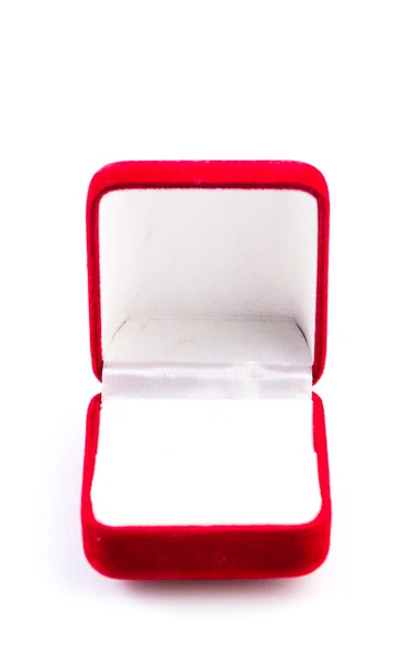 Jewelry red box — Stock Photo, Image