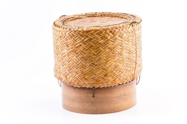 Bamboo container — Stock Photo, Image