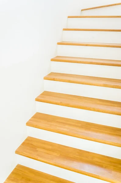 木の階段インテリア — ストック写真