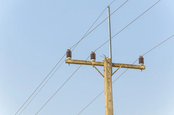 Poste elétrico — Fotografia de Stock