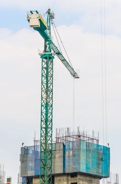 Construcción de grúas —  Fotos de Stock