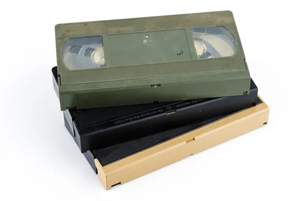 오래 된 비디오 테이프 — 스톡 사진