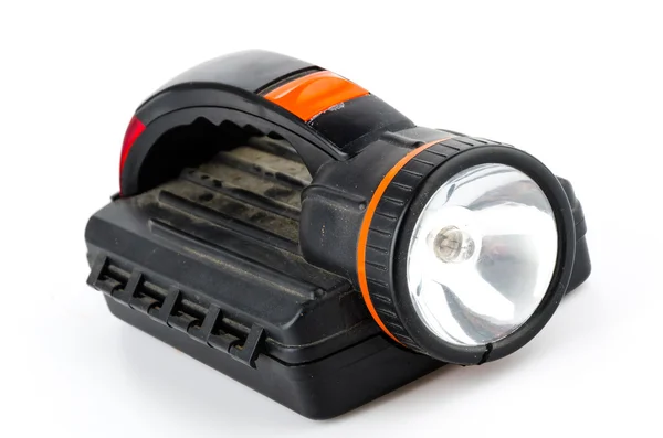 Black flashlight — Stock Photo, Image