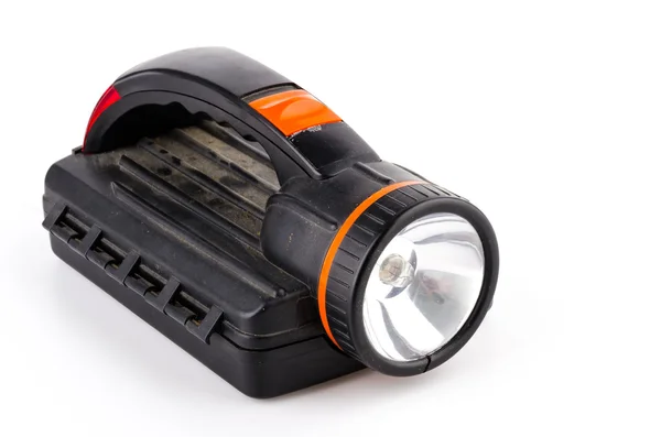 Black flashlight — Stock Photo, Image