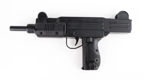 Black plastic gun — Stock Photo, Image