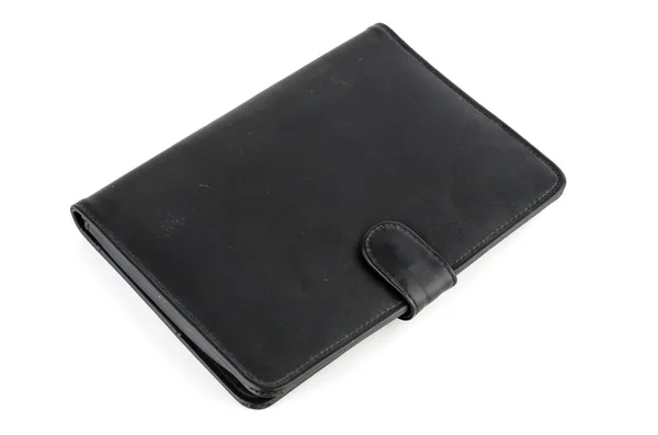 Leather notebook — Stock Photo, Image