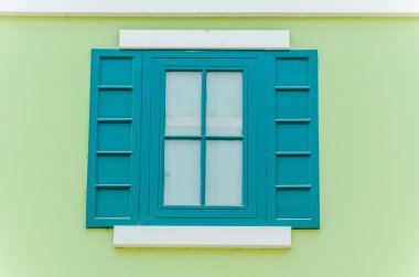 Vintage Toskana İtalyan penceresi