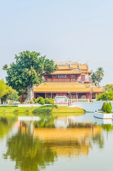 Kinesiskt tempel i bang pa — Stockfoto