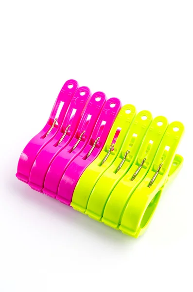 Clothespin clips — Stock Photo, Image