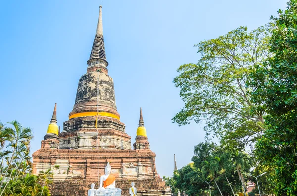 Wat Yai Chaimongkol temple — Stock Photo, Image